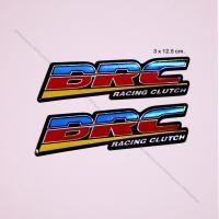 ราคา sticker สติ๊กเกอร์ บีอาร์ซี แต่งรถ สะท้อนแสง สติ๊กเกอร์ฟอยล์ BRC Racing CLUTCH ติดรถ ขนาด 3 x 12 5 cm (22746206621)