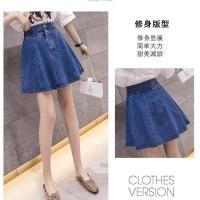 ราคา กระโปรงยีน เอวสูง ทรงเอ เอวยางยืด แบบใหม่ (25258974027)