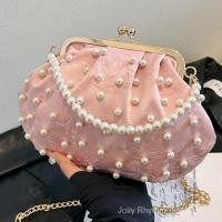 ราคา 2024 กระเป๋าสะพายไหล่โซ่ลูกปัดผู้หญิง (25876861658)