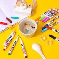ราคา Water Floating Whiteboard Pen น้ําลอยไวท์บอร์ดปากกาเครื่องหมายน้ําสอนจิตรกรรมสีเด็กตรัสรู้ของเล่น 12 สี (18088235376)