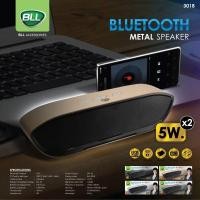 ราคา ลำโพงบลูทูธBLL Metal Bluetooth Speaker รุ่น3018 ลำโพง ลำโพงบลูทูธ ลำโพงไร้สาย บลูทูธไร้สาย ขนาดพกพา เสียงดี (10475650456)