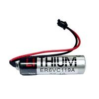 ราคา Batter ER6VC 3 6v 119A Toshiba 2400mAh แบตเตอรี่ลิเธียม PLC Industrial Batteryแจ็คดำ มีกล่อง ของแท้ (14466410801)