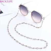 ราคา Back2life สายคล้องแว่นตา แว่นกันแดด สายคล้องคอ ผู้หญิง ป้องกันการสูญหาย สายรัด ผู้ชาย โซ่ลูกปัดคริสตัล (25813326517)