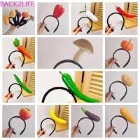 ราคา Back2life จําลองอาหารผม Hoop มันฝรั ่ งกล ้ วยผลไม ้ Headband ตลกมะเขือยาวสไตล ์ เกาหลีหัวไชเท ้ าผักผม Bands Party (29450034429)