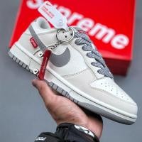 ราคา รองเท้าบอร์ด Supreme x Nike Dunk รองเท้ากีฬา FC1688 145 (28951833612)
