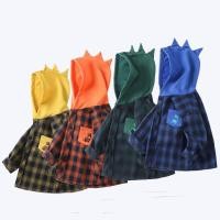 ราคา เสื้อเชิ้ต มีฮู้ด ปักลายการ์ตูนไดโนเสาร์ สําหรับเด็กผู้ชาย อายุ 1 6 ปี (22925224976)