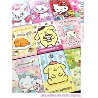 ราคา สมุดปกอ่อน ลายการ์ตูน SANRIO ขนาดพกพาลายน่ารักมาก (6872085887)