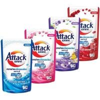ราคา Attack Liquid น้ำยาซักผ้า 590 700 750ML ซักน้ำ แอทแทค ทำความสะอาดผ้า เลือก สูตร และ สี (24169525650)