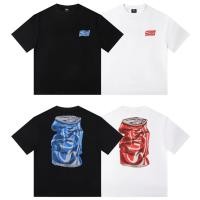 ราคา เสื้อยืดแขนสั้น พิมพ์ลาย Coca Cola ด้านหน้า และด้านหลัง สไตล์สตรีท (24324067432)