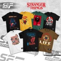 ราคา SEF Apparel Stranger Things Unisex T shirt Cotton Fabric High Qualityเสื้อยืด (23704430191)