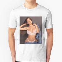 ราคา S 5XL Lana T Shirt 100 Cotton Lana Rhoades Sexy Hot Mia Khalifa Mia Malkova Angela White Naughty Alexis Texas Nic 10 (23615677239)