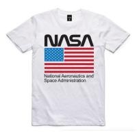 ราคา NASA009 เสื้อยืด คอกลม แฟชั่น สตรีท นาซ่า T SHIRT NASA SPACE USA วัยรุ่น ชาย หญิงเสื้อยืด (21860093640)