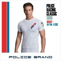 ราคา POLICE เสื้อยืดคอกลม Slim fit ทรงพอดีตัว ขาว ดำ เทา ผุ้ชาย ผู้หญิง รหัส F587 B393 X124 เสื้อยืด (21260939741)