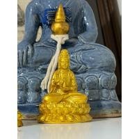 ราคา พระแม่กวนอิมปางนั่งประทานพร 3 องค์ทองเหลือง (24971575796)