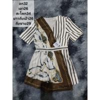 ราคา จั๊มขาสั้น งานป้ายPeony (25729495516)