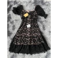 ราคา เดรสลูกไม้ งานป้ายAP style (24132306350)