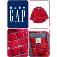 ราคา Baby Gap เสื้อเชิ๊ตเด็กเล็ก ลายสก็อตสีแดง ลายมิกกี้เม้าส์ (19589794759)