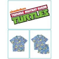 ราคา สินค้ามาใหม่ ชุดเซ็ทเสื้อเชิ้ทแขนสั้น กางเกงขาสั้น ลายเต่านินจา Ninja Turtles (24074994784)