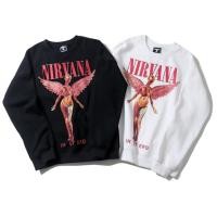 ราคา High Street Retro Nirvana See Through Angel พิมพ ์ เสื ้ อสเวตเตอร ์ คอกลมแขนยาวลําลอง (29001002217)