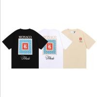ราคา เสื ้ อยืด High Street ขนาดบวก RHUDE โมร ็ อกโก Marlboro พิมพ ์ ผ ้ าฝ ้ ายลําลองแขนสั ้ นคอกลมเสื ้ อยืด (28100364971)