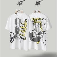 ราคา High Street shirt Travis Scott Cactus Co แบรนด ์ การ ์ ตูนพิมพ ์ เสื ้ อยืดแขนสั ้ นลําลอง (27200785157)