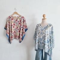 ราคา เสื้อปีกค้างคาว ผ้าพิมพ์บล็อคไม้อินเดียแท้ 100 (22427538907)
