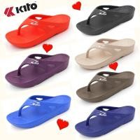 ราคา รองเท้าแตะแบบสวมผู้หญิง รองเท้าแตะหูหนีบผู้หญิง ส้นสูง kito รุ่น YW3222 (2676818043)