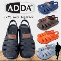 ราคา รองเท้าแตะผู้ชาย รองเท้าแตะแบบสวมหัวโตรัดส้น adda 5TD41 (19531843353)