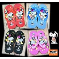 ราคา รองเท้าแตะผู้หญิงแบบสวม รองเท้าแตะหูหนีบ ลายการ์ตูน adda 817B8 (2756375136)