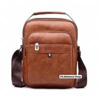 ราคา กระเป๋าสะพายข้างผู้ชาย หนังวินเทจ สะพายไหล่ จิงโจ้ พร้อมส่ง (7643604680)