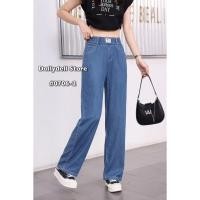 ราคา กางเกงยีนส์เท่ๆใส่เที่ยวดอลี่ รุ่น 0706 2 เอวยางยืด เนื้อผ้าบางเบาใส่สบาย คุณภาพดี กางเกงยีนส์ขายาวทรงสวย (25930904753)