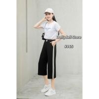 ราคา กางเกงสีดำ 5 ส่วนใส่เที่ยวดอลลี่ รุ่น 965 กางเกงแฟชั่นเอวยางยืด เนื้อผ้าคุณภาพดีใส่สบายทรงสวย (25229521558)