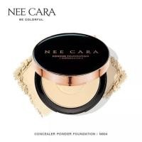 ราคา ของแท้ NEE CARA CONCEALER POWDER FOUNDATION SPF 25PA แป้งพัฟผสมรองพื้นเนื้อเนียน ปกปิดริ้วรอย เบลอรูขุมขน ติดทนกันน้ำ (19275304913)