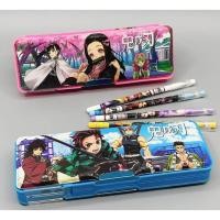 ราคา พร้อมส่ง กล่องดินสอแม่เหล็ก กล่องดินสอลายการ์ตูนดาบพิฆาตอสูร (20013071518)