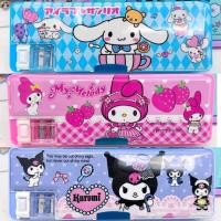 ราคา กล่องดินสอแม่เหล็ก2ด้าน ลายการ์ตูน อุปกรณ์การเรียน (22177434873)
