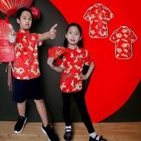 ราคา พร้อมส่งเสื้อเชิ้ตเด็ก ตรุษจีน คอจีน ลายมังกร สีแดงมงคล 1951 (21887311626)