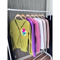 ราคา A10 เสื้อคลุมแขนยาวผ้าเปลือกไม้ ยืดใส่สบาย สาวอวบใส่ได้ กระดุมใช้งานได้จริง Women Clothing ผู้หญิง (25429269067)