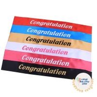 ราคา สายสะพายcongrats สายสะพาย สายสะพายปัจฉิม Congratulations รับปริญญา (23233868727)