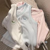 ราคา F X เสื้อกั๊กเด็ก ฤดูร้อน ด้านบน ตาข่ายกลวง ผ้าฝ้าย ลําลอง กีฬา เสื้อกั๊ก เด็กผู้ชาย (24724210418)