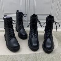 ราคา 270375 Aldo 2022 ฤดูใบไม ้ ร ่ วงฤดูหนาวสุภาพสตรี 1 5 นิ ้ วหนา Soled รอบ Toe Lace Up ถักเย ็ บ Martin รองเท ้ าทหาร 6 9 40 (27702308303)