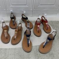 ราคา A0624 Tommy2022 รองเท้าแตะส้นแบน ขนาดใหญ่ 2 5 5 10 42 11 43 แฟชั่นฤดูร้อน สําหรับผู้หญิง (25221386739)