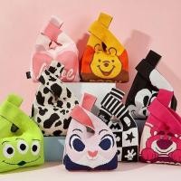 ราคา กระเป๋าถือ ผ้าถัก ลายการ์ตูนดิสนีย์น่ารัก น้ําหนักเบา สไตล์เกาหลี และญี่ปุ่น (25370658308)