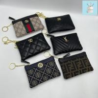 ราคา กระเป๋าสตางค์ กระเป๋าใส่เหรียญขนาด5 5นิ้วงาน สวยพร้อมกล่อง ใบเล็กน่ารัก (18054214514)