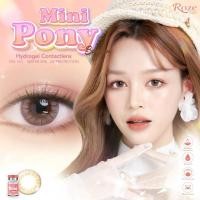 ราคา Mini pony brown คอนแทคเลนส์ Rozelens ค่าอมน้ำ 55 (20488730512)