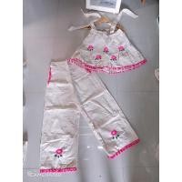 ราคา ชุดเซ็ต เสื้อ กางเกง งานผ้าฝ้ายปักมือ (20203001296)