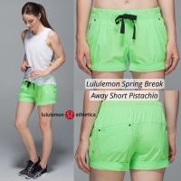 ราคา Lululemon Spring Break Away Short Pistachio No 4 (27251352308)