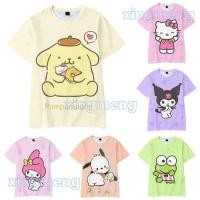 ราคา sanrio shirt kuromi melody Cinnamoroll kitty shirt 222 (26903081630)