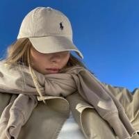 ราคา พร้อมส่ง ของแท้ 1000 หมวก Polo Ralph Lauren แบบ Rose BLACKPINK ใส่ Cotton Chino Ball Cap (25618724753)