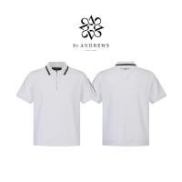 ราคา เสื้อผ้ากอล์ฟเกาหลี StANDREWS เสื้อโปโลแขนสั้นธุรกิจกีฬาลําลองแฟชั่นซิปครึ่งเข้ากันทั้งหมด (28453445029)