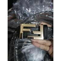 ราคา พร้อมส่ง เข็มขัดผู้หญิง ชาย FF สีเงิน สีทอง (10435649175)